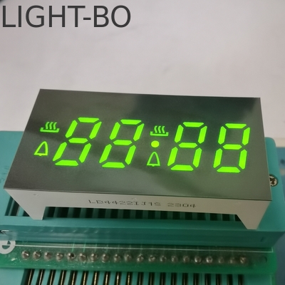 Kuning Hijau Anode Custom 7 Segmen LED Display Untuk Pengendalian Timer Oven