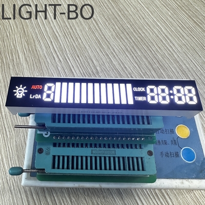Ultra terang putih / merah umum katode Custom 7SEGMENT LED Tampilan untuk dapur kap