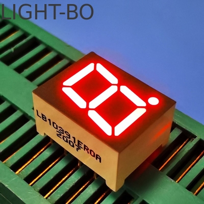 Super Cerah Merah Single Digit 0,39 inci 7 Segmen LED Tampilan Katode Umum untuk Panel Instrumen