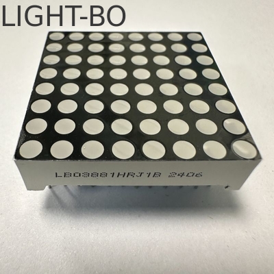 LED Display Stabler Performance Bi-Color Merah/Hijau 3mm 8*8 DOT Matrix Common Anode untuk moving signs