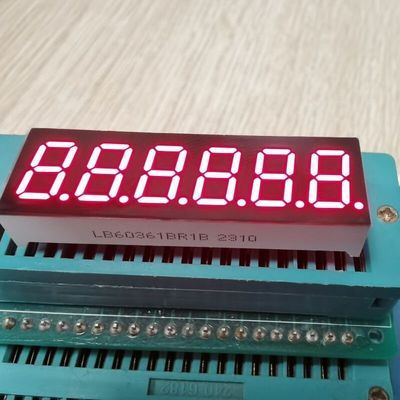 Harga yang bagus Pencahayaan Tinggi Merah 0,36-inci 7 Segmen LED Tampilan dengan Anode Umum untuk Panel Instrumen on line