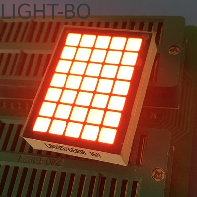 Super Cerah Merah Square DOT Matrix 5 * 7 LED Tampilan untuk Listrik Lantai Nomor Indikator