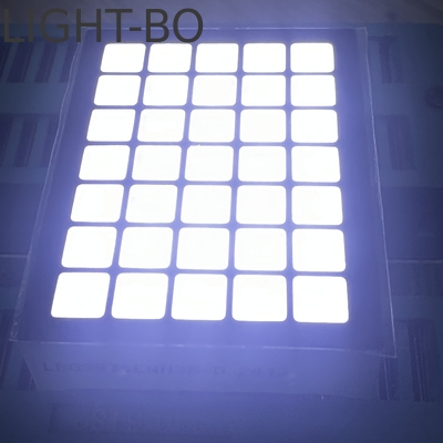 Super Putih Square DOT Matrix LED Display 5 * 7 untuk Listrik Lantai Nomor Indikator