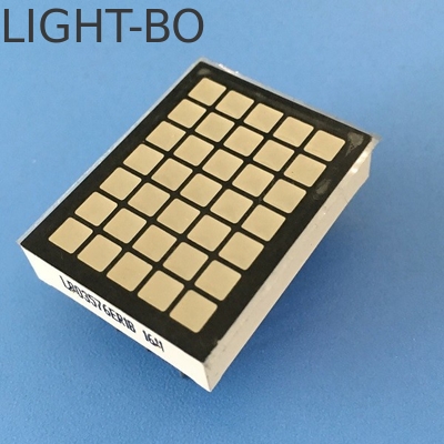Square DOT Matrix LED Display Putih 5 * 7 untuk Listrik Lantai Nomor Indikator