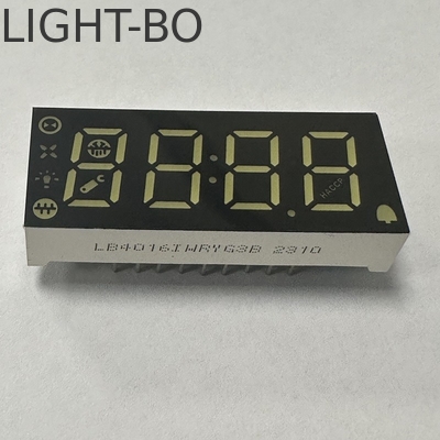 4 digit 7 Segmen LED Display Umum Katode Multicolour untuk Papan Kontrol Kulkas