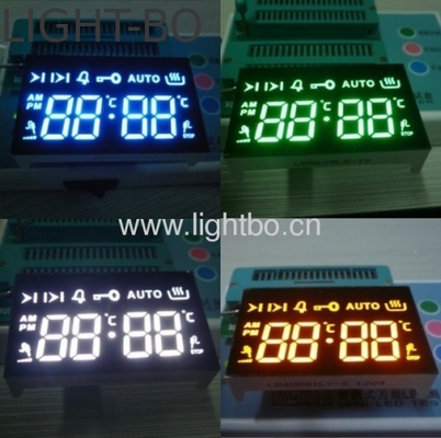 Desain Custom Multi-warna 7-segmen LED Tampilan 0,58-inci Empat digit