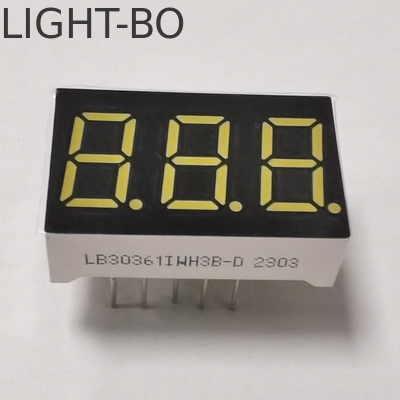 Harga yang bagus Ultra Bright White 3 Digit 7 Segment LED Display 0,36 
