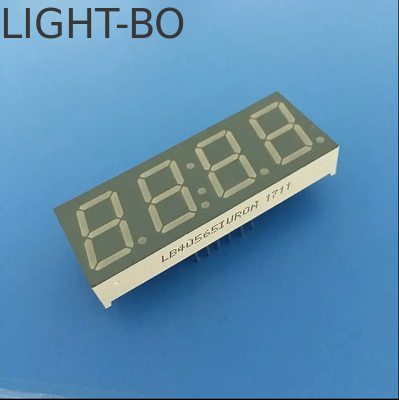 Red LED Display 4 Digit 7 Segment Common Cathode untuk Peralatan Fitness Running