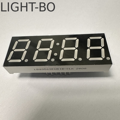Untuk Kontrol Suhu 4 Digit 14.2mm Hijau Murni 7 Segmen LED Tampilan Anode Umum