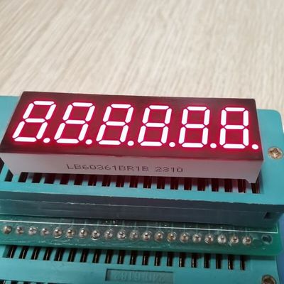 Harga yang bagus High Bright Red 6 digit 0,36 inci 7 Segmen LED Display untuk Proses Indikator on line