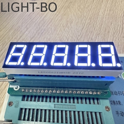 Ultra Putih 0,56 inci 5 digit 7 Segmen LED Tampilan Anode Umum untuk Pengendalian Proses