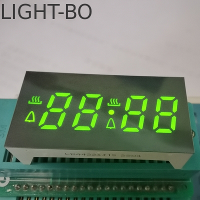 4 digit 7 Segmen LED Display Katode Umum Super Cerah Hijau untuk Gas Cooker