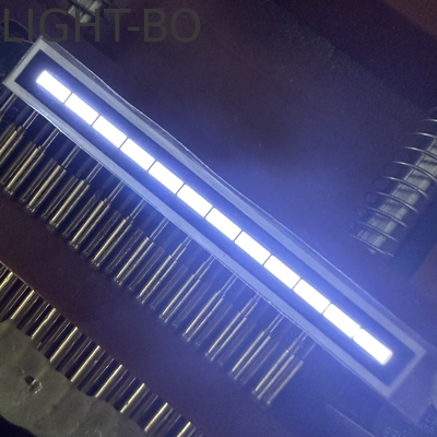Putih terang 12 Segmen LED Light Bar LED Tampilan Untuk Tingkat Tanda