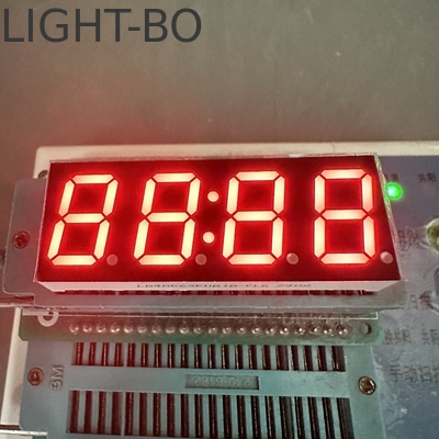4 digit 7 Segmen tampilan LED anode umum Ultra merah untuk kompor induksi