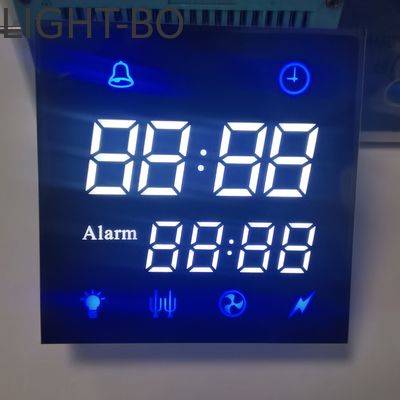 7 Display LED Segmen Anode Umum untuk Digital Oven Timer Ultra Putih / Biru