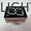LED Display Ultra terang Merah Single Digit 0.39inch 7 Segmen untuk Panel Instrumen