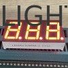 Ultra terang Permukaan Merah Umum Katode LED Tampilan 7 Segmen 3 digit 14.2mm untuk Pengontrol Suhu