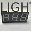 Display LED Permukaan Merah Ultra Cerah 7 Segmen 3 digit 14.2mm untuk Pengontrol Suhu
