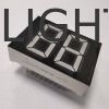 LED Display Anode Umum Ultra terang Merah 20mm Putih 2 Digit 7 Segmen