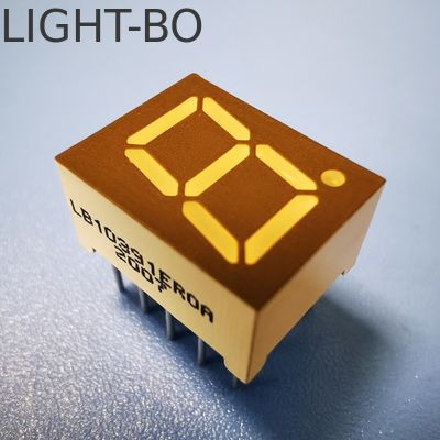 Harga yang bagus Ultra terang Merah Single Digit 0.39inch 7 Segmen LED Tampilan untuk Panel Instrumen on line