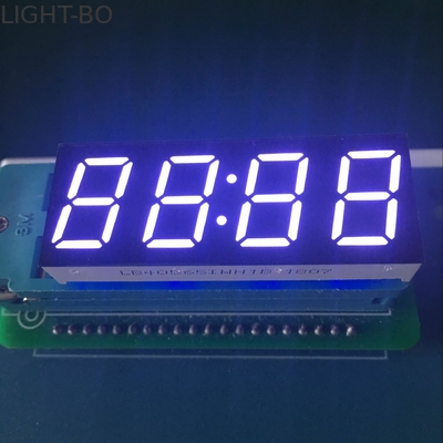 Tampilan Jam Anoda Digital Biasa 0.56 Inch Output Intensitas Luminous Tinggi