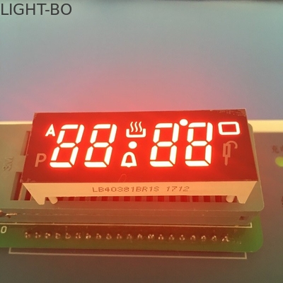 Super Red Custom LED Display Umum Anoda 4 Digit 7 Segmen DIP Pin Type