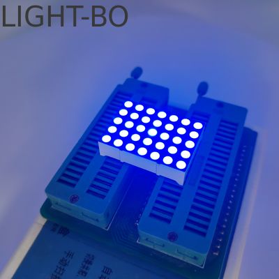 Tampilan LED Matriks DOT 5 X 7 3mm untuk Indikator Jam Zona Waktu Digital