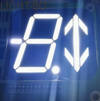Ultra Bright White 1,2 inci 7 Segmen + Arrow LED Display untuk Lantai Indikator lift 40 * 46mm