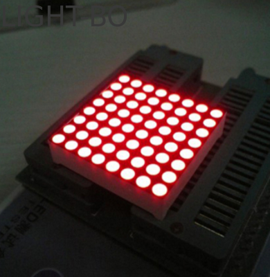 Layar LED Dot Matriks Amber 8 x 8 3mm 1,26 inci