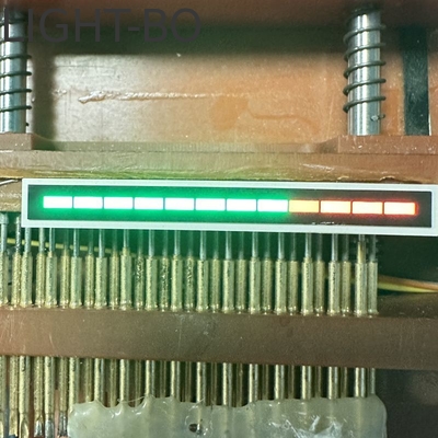 Harga yang bagus Ultra Red/Pure Green 12 Segment LED Light Bar for Instrument Panel Indicator on line