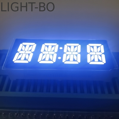 Harga yang bagus Custom Ultra White 4 Digit 10.2mm 14 Segment LED Display common anode for home appliances on line