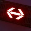 Ultra Bright Red 1 inci Dual Arrow LED Display Anode Umum Untuk Indikator Arah Lift