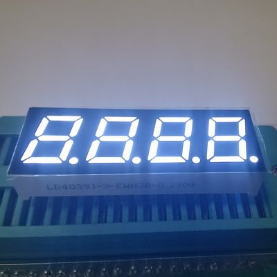 Harga yang bagus Ultra bright white 4 Digit 7 Segment LED Display 0.39inch Common Anode for instrument panel on line