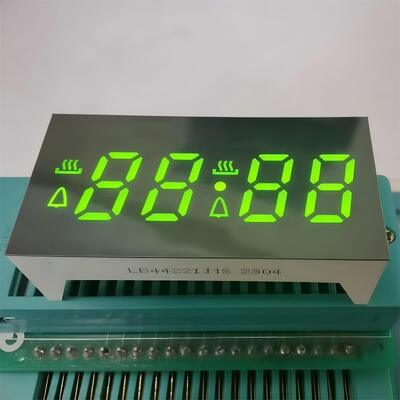 Harga yang bagus Super Bright Green 4-digit 7-segmen Common Anode LED Display untuk Gas Oven on line