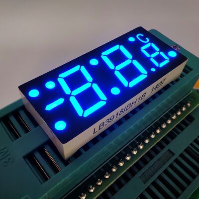 Harga yang bagus 7 Segmen Custom Blue LED Display untuk indikator suhu on line