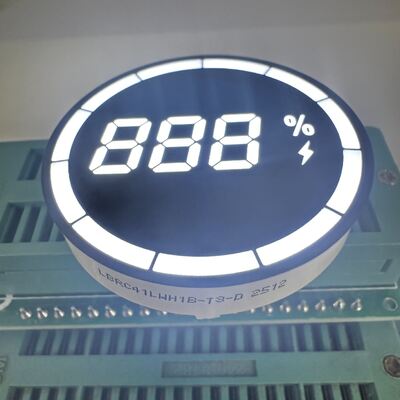 Harga yang bagus Ultra Bright White 3 Digit 7-Segment Common Cathode LED Display untuk Pengecas Kendaraan Listrik on line