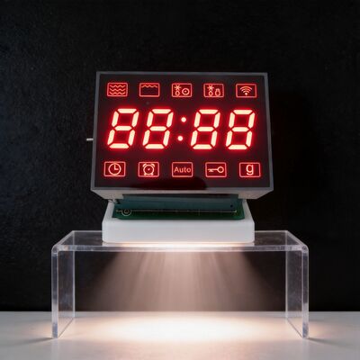Ultra Bright Red 4 Digit Display LED yang disesuaikan untuk microwave digital dan peralatan pengukuran elektronik