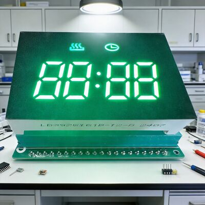 Custom LED Display Ultra Bright Red 4 Digit Electronic Numeric Panel Ideal untuk Pengukuran Industri dan Perangkat Tampilan Digital
