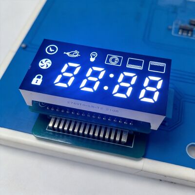 Tampilan LED 7 segmen 4 digit kustom untuk Oven