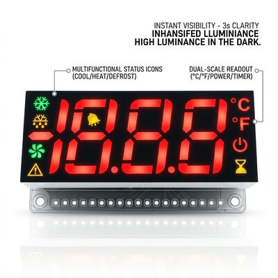 Harga yang bagus 6 Digit 7 Segment LED Display LB60362WJ1B 9.2mm Common Cathode for Digital Countdown Timer Application on line