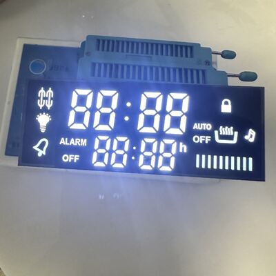 Modul tampilan LED 7 segmen Ultra Bright White khusus untuk panel kontrol kompor gas