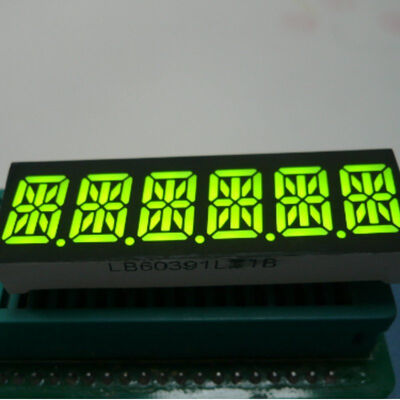 Harga yang bagus Ultra Bright 14 Segment LED Display dengan Anode Umum untuk Kehidupan Operasional yang Panjang dalam Aplikasi Elektronik on line