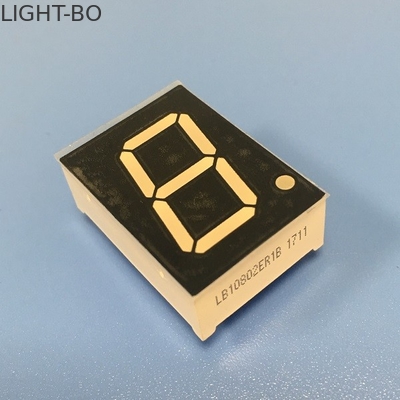 Numeric Multi Color Single Digit 7 Segmen LED Display Konsumsi Daya Rendah 500mm
