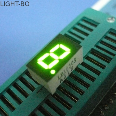 Desain Elegan Common Anode Single Digit 7 Segmen Tampilan Perlindungan Lingkungan Untuk Indikator Digital