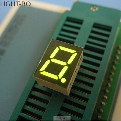 Harga yang bagus Tampilan LED Segmen Digit 7 Digit Tunggal yang Stabil, Common Cathode 14.2mm Seven Segment Display on line