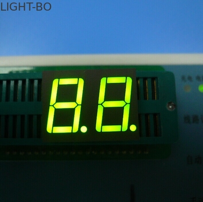 0,36 Inch Dual Digit 7 Segmen LED Display Kecerahan Tinggi Untuk Perangkat Elektronik
