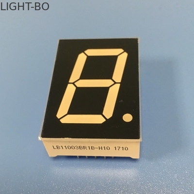 Harga yang bagus Single Digit 7 Segmen Led Display Umum Anoda 60-70mcd Intensitas Lumious 14.2mm on line