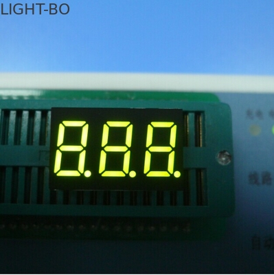 Harga yang bagus Three Digit 7 Segment LED Display Beragam Warna Multiplexing Untuk Indikator on line