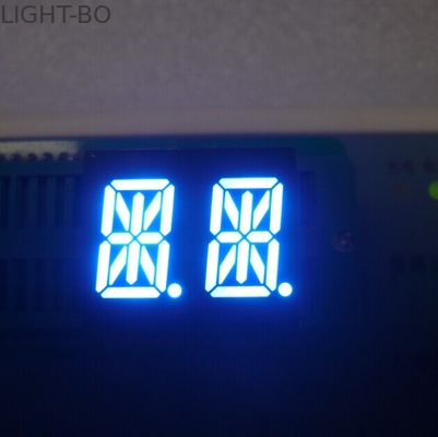 Common Anode 2 Digit 14 Segmen Led Display. 0,54 Inch Warna Super Bright Tahan Lama