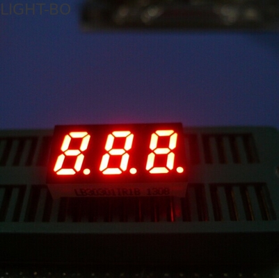 Harga yang bagus Daya Rendah Tiga Digit 7 Tampilan Segmen Sudut Pandang Lebar Untuk Perangkat Elektronik on line